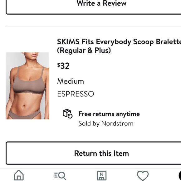 Skims fits everybody scoop bralette - Picture 4 of 4